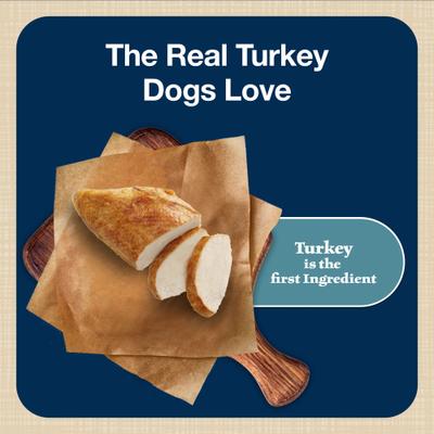 Blue Bits Tempting Turkey Recipe Soft-Moist Training Dog Treats, 4-oz bag
