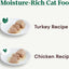 Perfect Portions Turkey & Chicken Variety Pack Grain-Free Soft Pate Wet Cat Food, 2.65-oz, case of 12 twin-packs