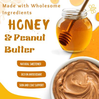 Farm Life Peanut Butter & Honey Assorted Crunchy Dog Treats, 18 count