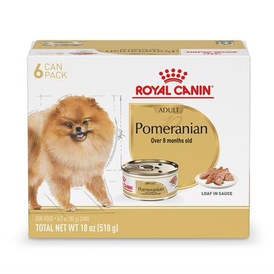 Breed Health Nutrition Pomeranian Adult Loaf in Sauce Canned Dog Food, 3-oz, case of 4
