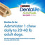 ActivFresh Daily Oral Care Small/Medium Dental Dog Treats, 21 count