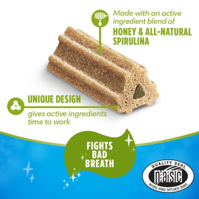 ActivFresh Daily Oral Care Small/Medium Dental Dog Treats, 21 count