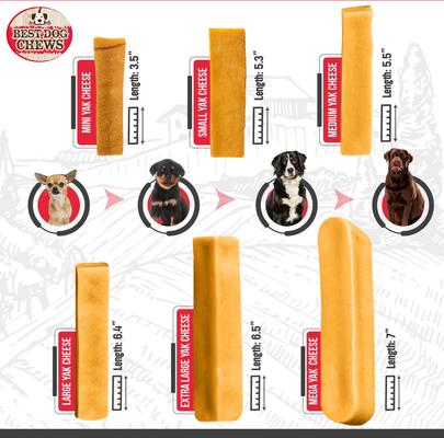 Yak Chews Large Dog Himalayan Chew Treats, 25 count