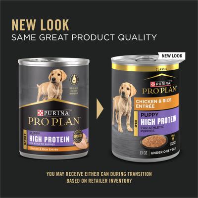 Sport Puppy High Protein Chicken & Rice Wet Dog Food, 13-oz can, case of 12
