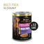 Comida húmeda para perros Sport High Protein Turkey, Lamb & Venison Entrée, lata de 13 oz, caja de 12