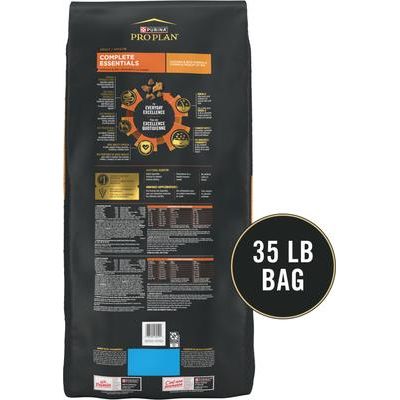 Alimento seco para perros con fórmula de pollo y arroz desmenuzado con alto contenido proteico y probióticos, bolsa de 35 lb