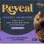 Bundle: Reveal Variety Fish & Chicken in Broth + Variety of Chicken in Broth Flavored Wet Cat Food