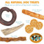 Thick Beef Steer Bully Sticks Natural Dog Chews, 5 to 6-in, 12 count