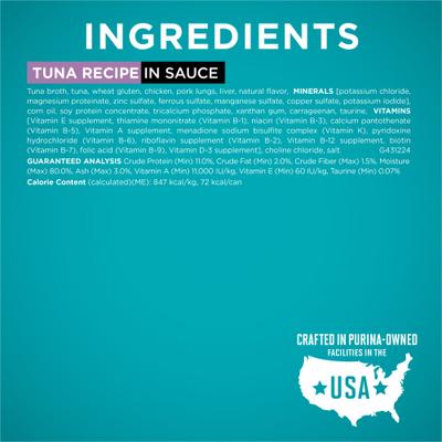 Natural Turkey, Chicken & Tuna Variety Pack High Protein Wet Cat Food, 3-oz can, case of 12