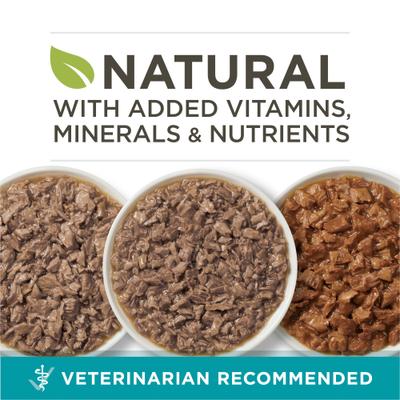 Natural Turkey, Chicken & Tuna Variety Pack High Protein Wet Cat Food, 3-oz can, case of 12
