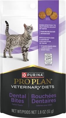 Crunchy Bites - Golosinas dentales para gatos, bolsa de 50 g