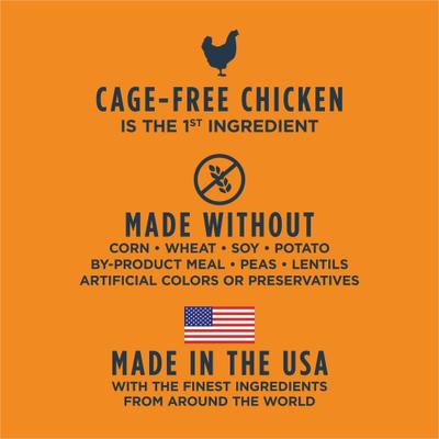 Raw Boost Whole Grain Gut Health Recipe with Real Chicken Dry Dog Food, 3.5-lb bag