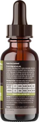 Apothecary Natural Flea & Tick Daily Internal Herbal Drops Oral Supplement for Dogs & Cats, 2-fl oz bottle