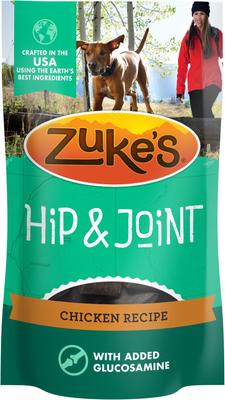 Hip & Joint Chicken Recipe Soft & Chewy Dog Treats, 3-oz pouch