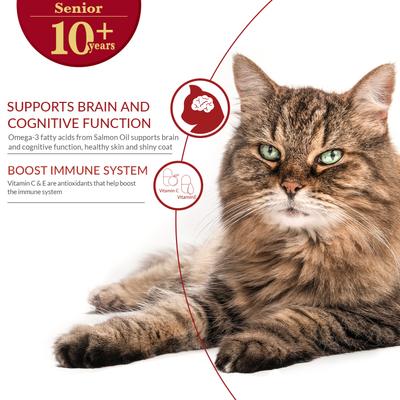 Churu for Senior 10+ Chicken Stew Lickable Cat Treats, 1.4-oz pouch, 12 count