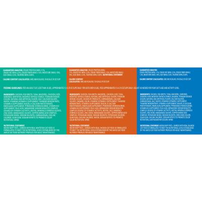 Pate Toppers Seafood & Poultry Variety Pack Cat Food, 2.75-oz cup, case of 12