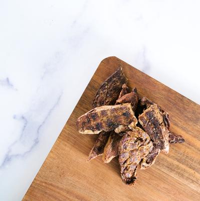 Steak Strips Beef Limited Ingredient Jerky Dog Treats, 2.5-oz bag