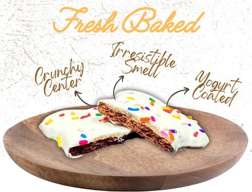 Merry Christmas Bone & Christmas Caddy Peanut Butter & Honey Crunch Dog Treats, 2 count