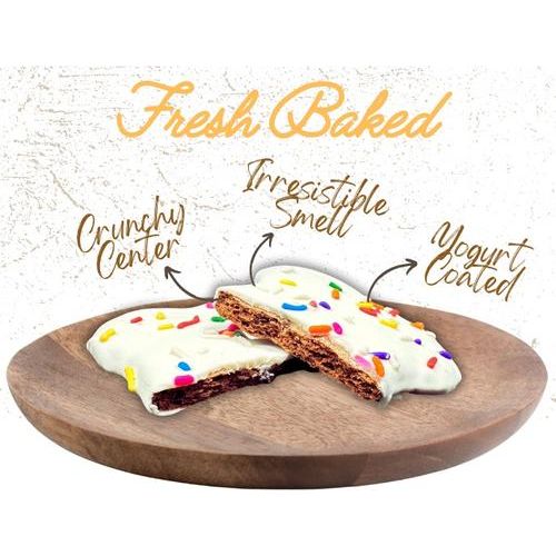 Golosinas para perros Merry Christmas Bone & Christmas Caddy con mantequilla de maní y miel crujiente, 2 unidades