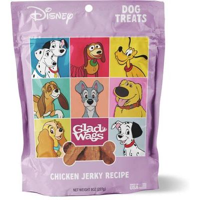 Premios de pollo sin cereales para perros, bolsa de 8 oz