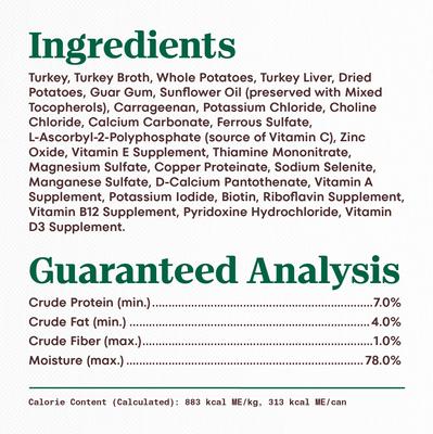 Limited Ingredient Diet Premium Loaf Turkey & Potato Grain-Free Adult Canned Wet Dog Food, 12.5-oz, case of 12