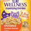 Appetizing Entrees Chicken & Salmon Natural Grain-Free Shredded Wet Cat Food, 1.4-oz pouch, case of 8