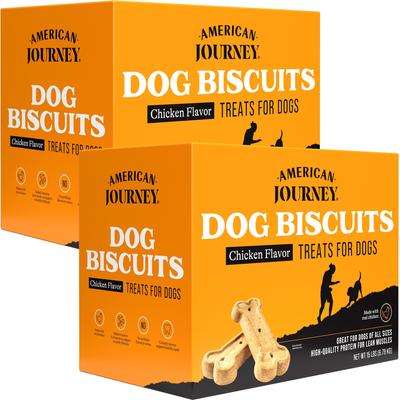 Active Life Chicken & Rice Flavor Large Biscuit Dog Treats, 15-lb box, bundle of 2