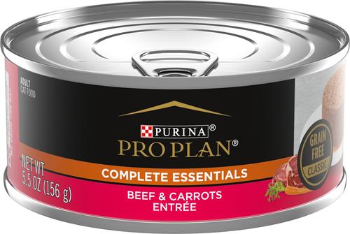 Complete Essentials Grain-Free Chicken, Turkey & Beef Variety Pack Comida húmeda para gatos, lata de 3 oz, caja de 24