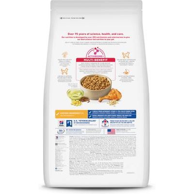 Alimento seco para perros adultos con control de peso ligero, con harina de pollo y cebada, bolsa de 15 lb