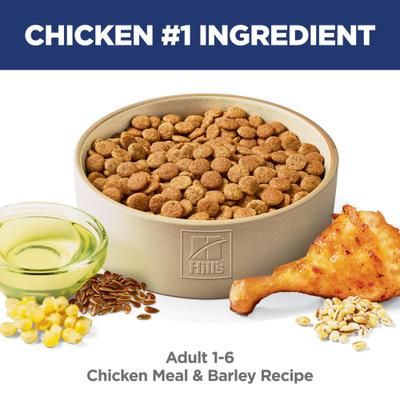 Adult Chicken & Barley Recipe Dry Dog Food, 5-lb bag