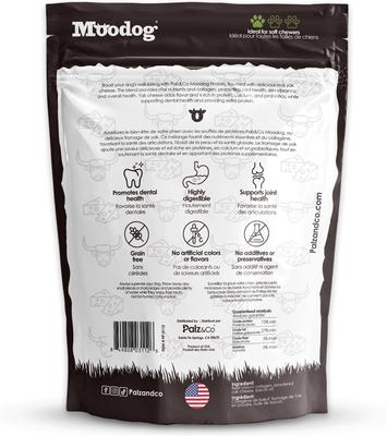 Moodog Beef Protein Puffs Yak Cheese Flavor Crunchy Dog Treats, 1-oz bag