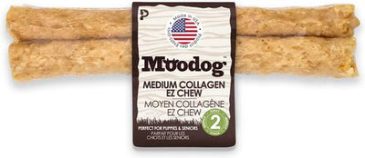 Moodog Beef Corium Collagen 7-inch EZ Granulated Natural Dog Chews, 2 count