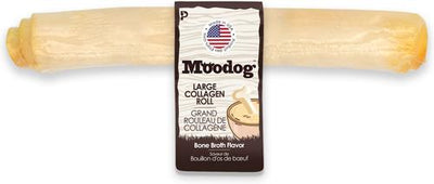 Moodog Beef Corium Collagen 11-inch Bone Broth Flavor Natural Dog Chew