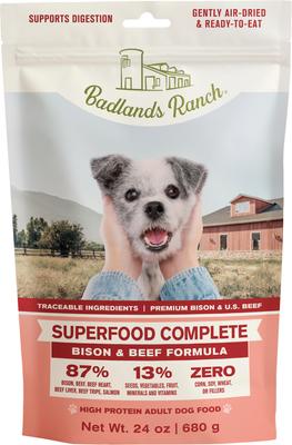 Superfood Complete Variety Pack Grain-Free Air-Dried Dog Food, 11.5-oz bag, case of 3