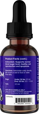 Mushroom Defense Immune Support Dog & Cat Supplement, 2-fl oz bottle