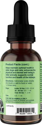 Senior Support Herbal Formula Dog & Cat Supplement, 1-fl oz bottle