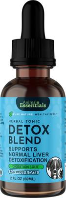 Detox Blend Liver Support Dog & Cat Supplement, 2-fl oz bottle