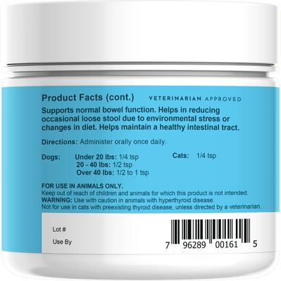 Colon Rescue Powder Herbal Digestive Aid Dog & Cat Supplement, 1-oz bottle