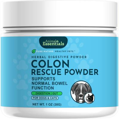 Colon Rescue Powder Herbal Digestive Aid Dog & Cat Supplement, 1-oz bottle