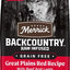 Paquete: Alimento seco sin cereales Merrick Backcountry Raw con infusión Great Plains Red Recipe + Power Bites Real Texas Beef Recipe, premios suaves y masticables sin cereales para perros