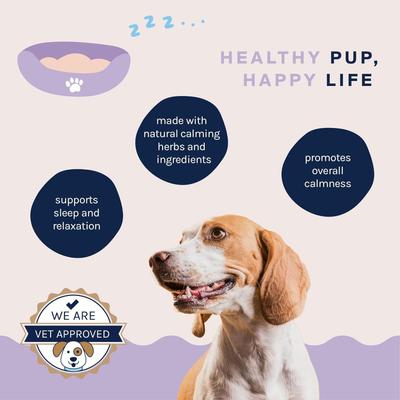 Calming Chew Supplement for Dogs, 30 count