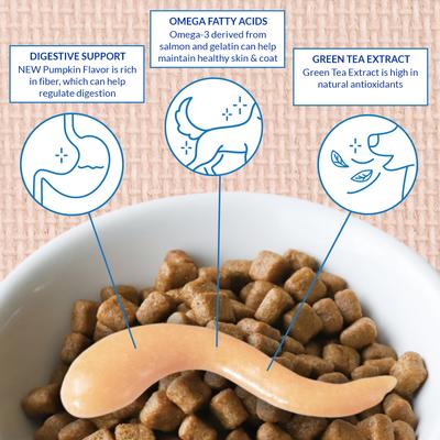 Churu Chicken with Salmon Recipe Dog Food Topper, 1.69-oz tube, 18 count