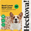 Beef Lover Beef Liver Raw Freeze-Dried Dog Treats, 14-oz bag
