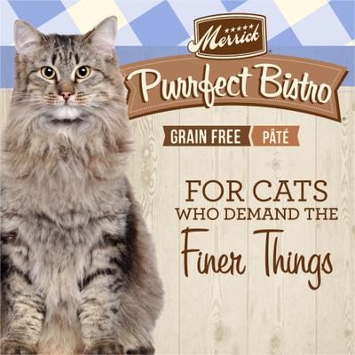 Purrfect Bistro Grain-Free Tuna Pate Canned Cat Food, 3-oz can, case of 3