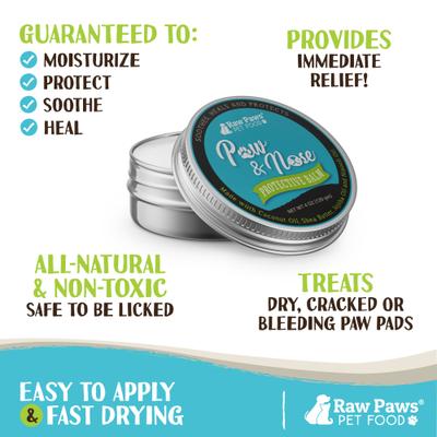 Soothing Protective Paw Wax, 4-oz tin