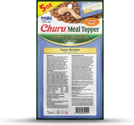 Churu Tuna Recipe Dog Food Topper, 1.69-oz tube, 18 count