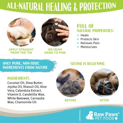 Soothing Protective Paw Wax, 4-oz tin