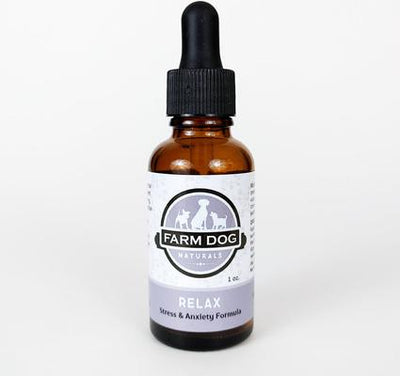 Relax Stress & Anxiety Formula Calming Liquid for Dogs, 1-fl oz bottle