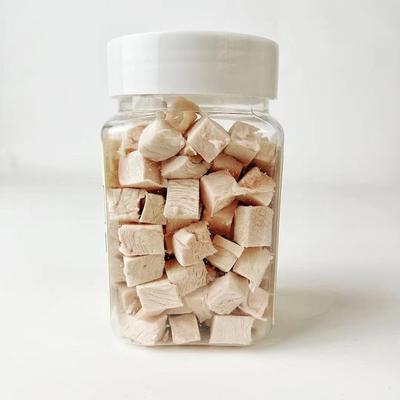 Chicken Cubes Freeze-Dried Dog & Cat Treats, 3.2-oz jar