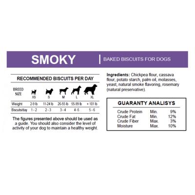 Indomitable Patagonia Grain-Free Smoky Crunchy Dog Treats, 14.1-oz box